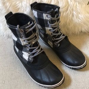Sorel Slimpack Lace II Boots Womens Winter Rain Lace Up